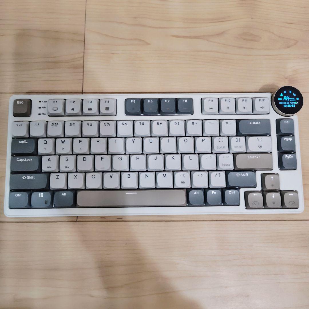 RK  KLUDGE N80 ロープロファイルキーボード(赤軸)