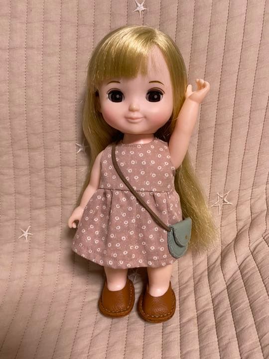 ハンドメイド　ソランちゃん　本革　靴　リボン
