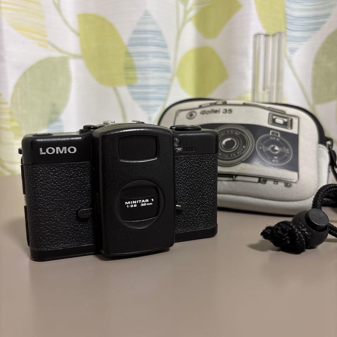 ポーチ付き Lomography LOMO LC-A トイカメラ フィルムカメラ