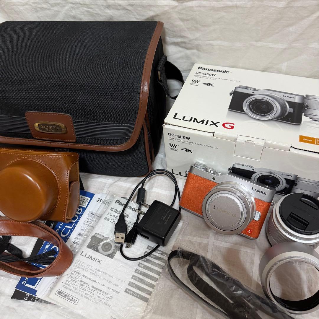 LUMIX G ミラーレス一眼カメラ DC-GF9W ダブルレンズキット