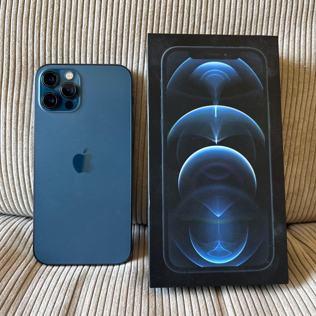 美品　iPhone12 Pro 128GB パシフィックブルー