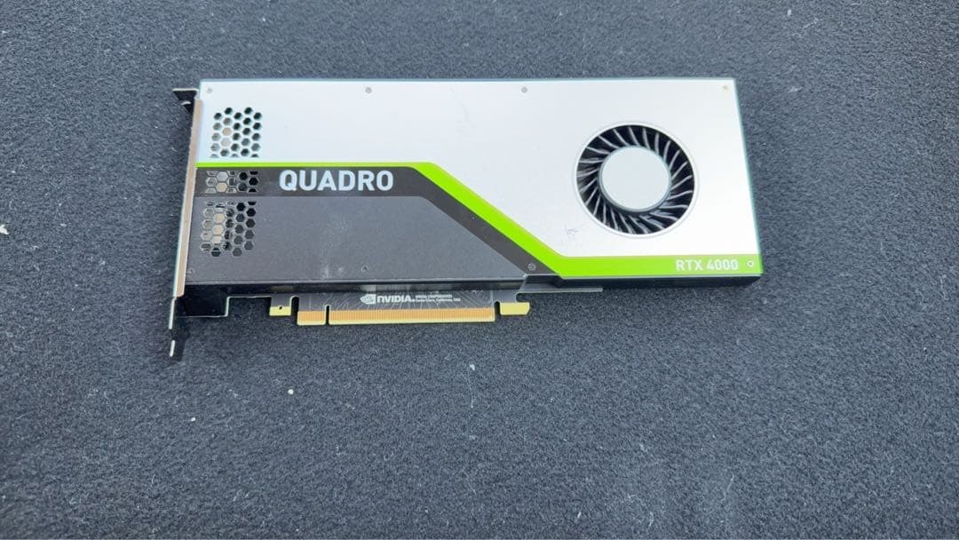 NVIDIA Quadro RTX 4000 グラフィックボード ※1枚価格